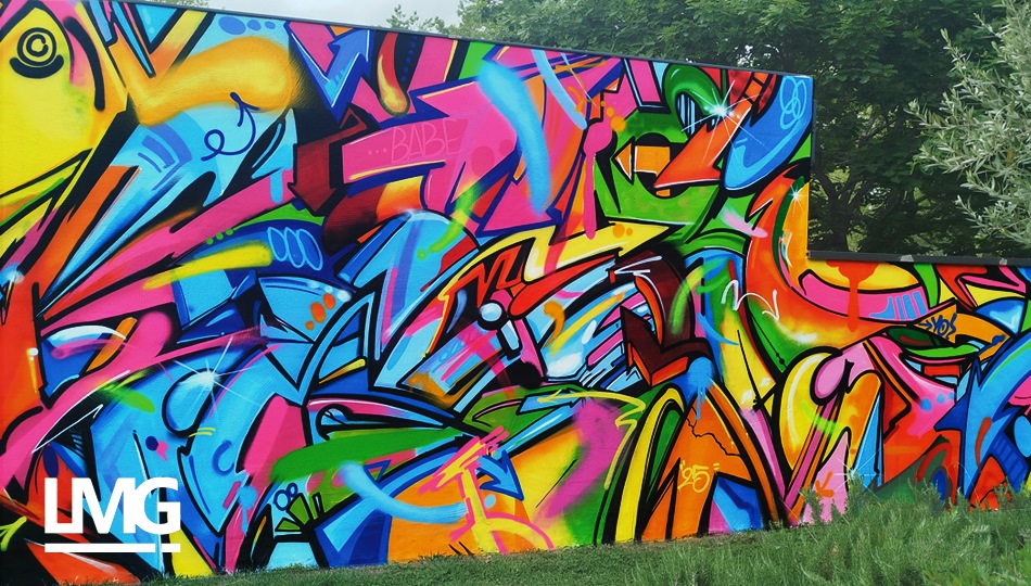 photo mur graffé en street art pour particulier toulouse